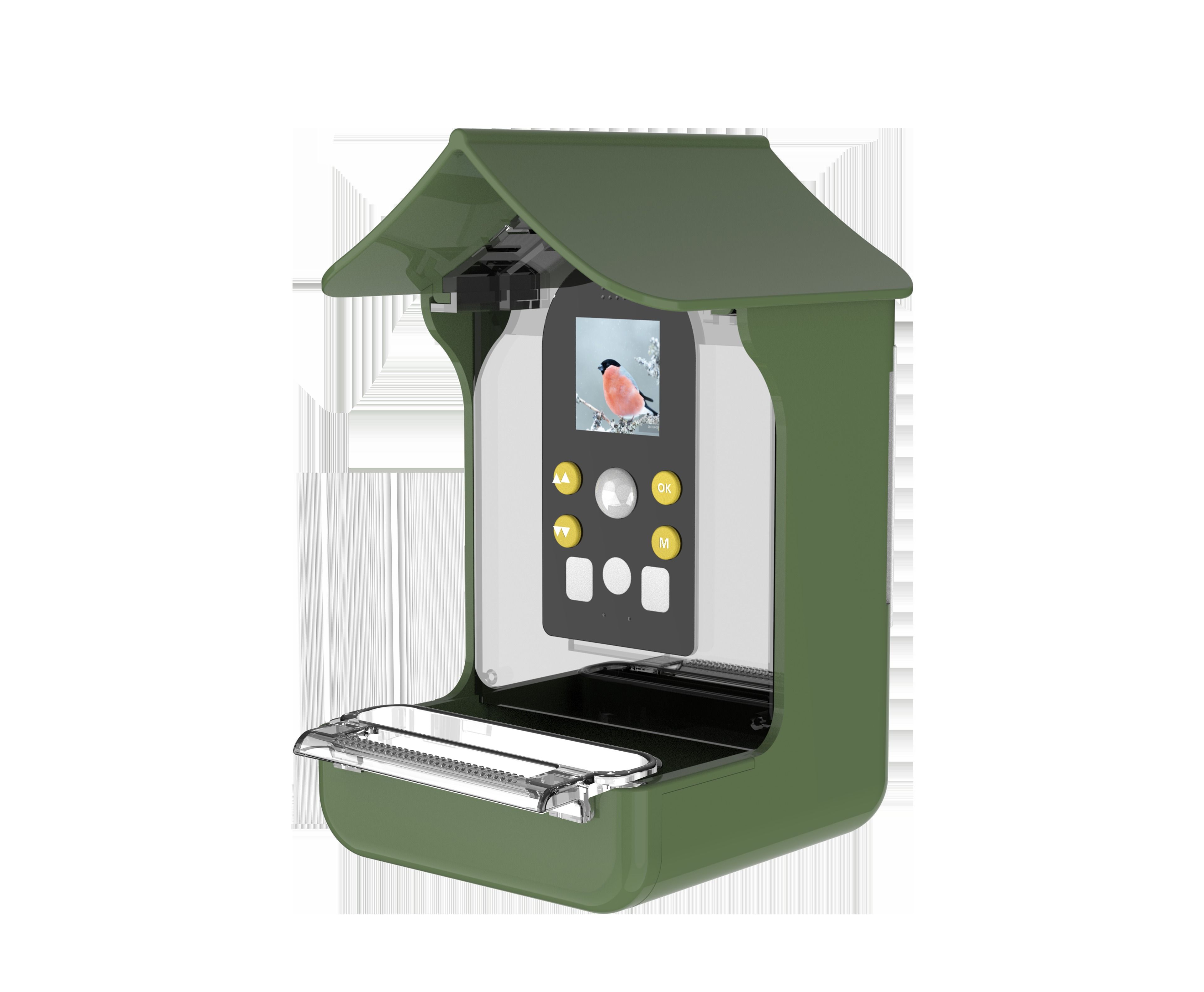 Smart Bird Feeder Camera - Кормушка для птиц с камерой, водонепроницаемая,