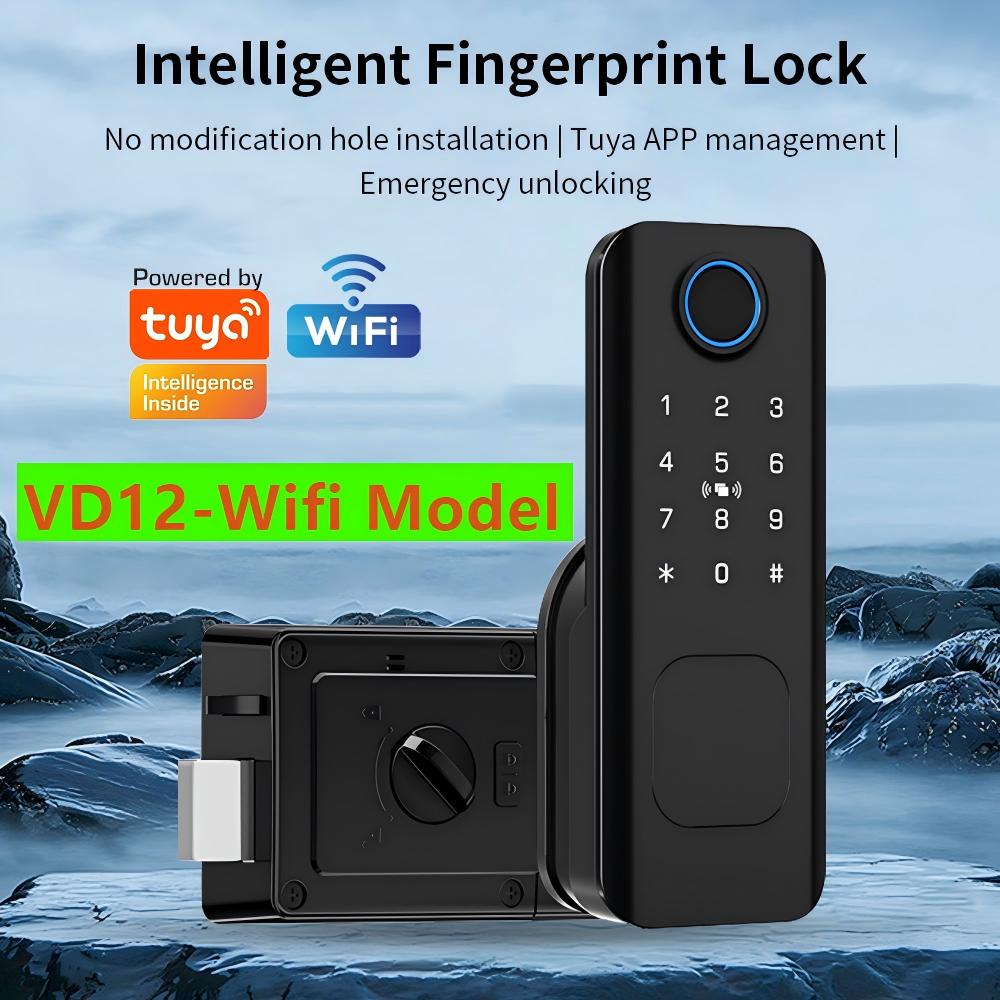 Smart Garden Lock - Умный дверной замок с Wi-Fi, сканером