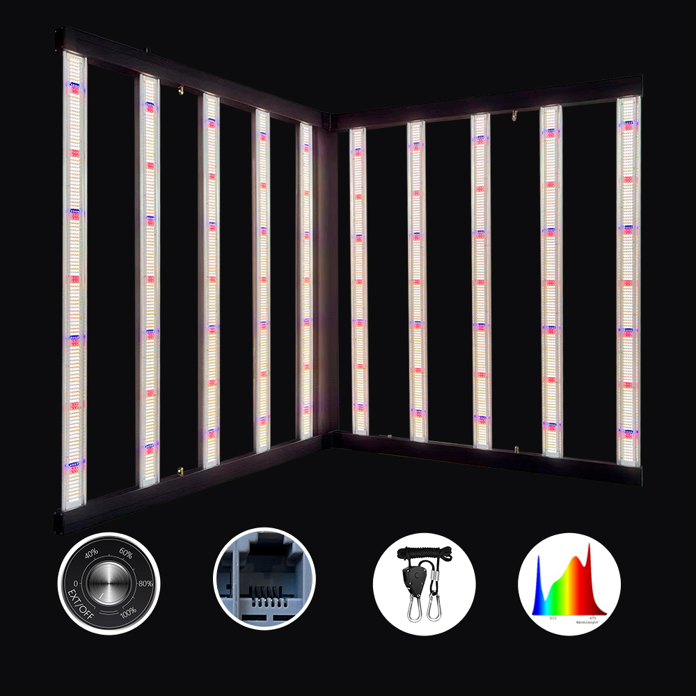 Plant Grow Light Full Spectrum - Светодиодный фитосветильник SLTMAKS 8x6FT 4X6FT 1000W,