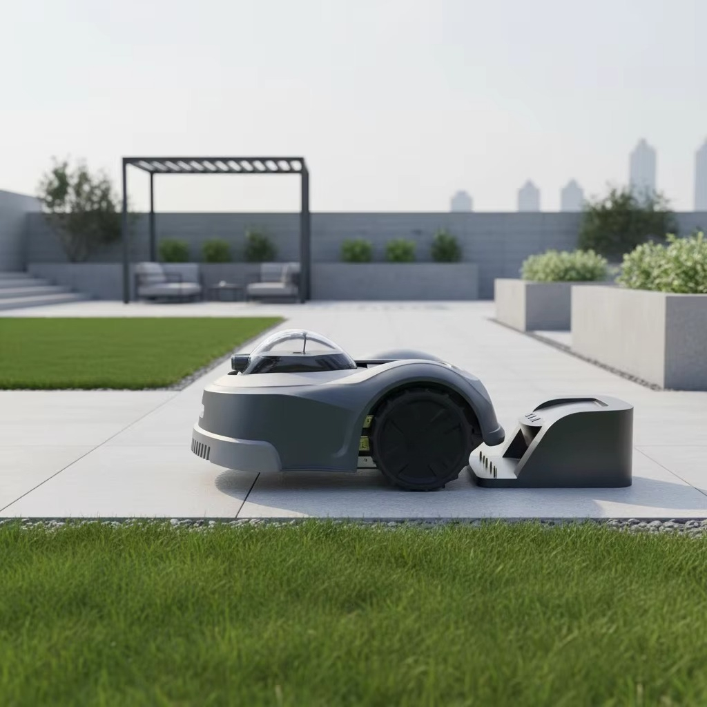 Smart Garden Trimmer - Новейший мини-робот-газонокосилка: автоматический, водонепроницаемый, с дистанционным