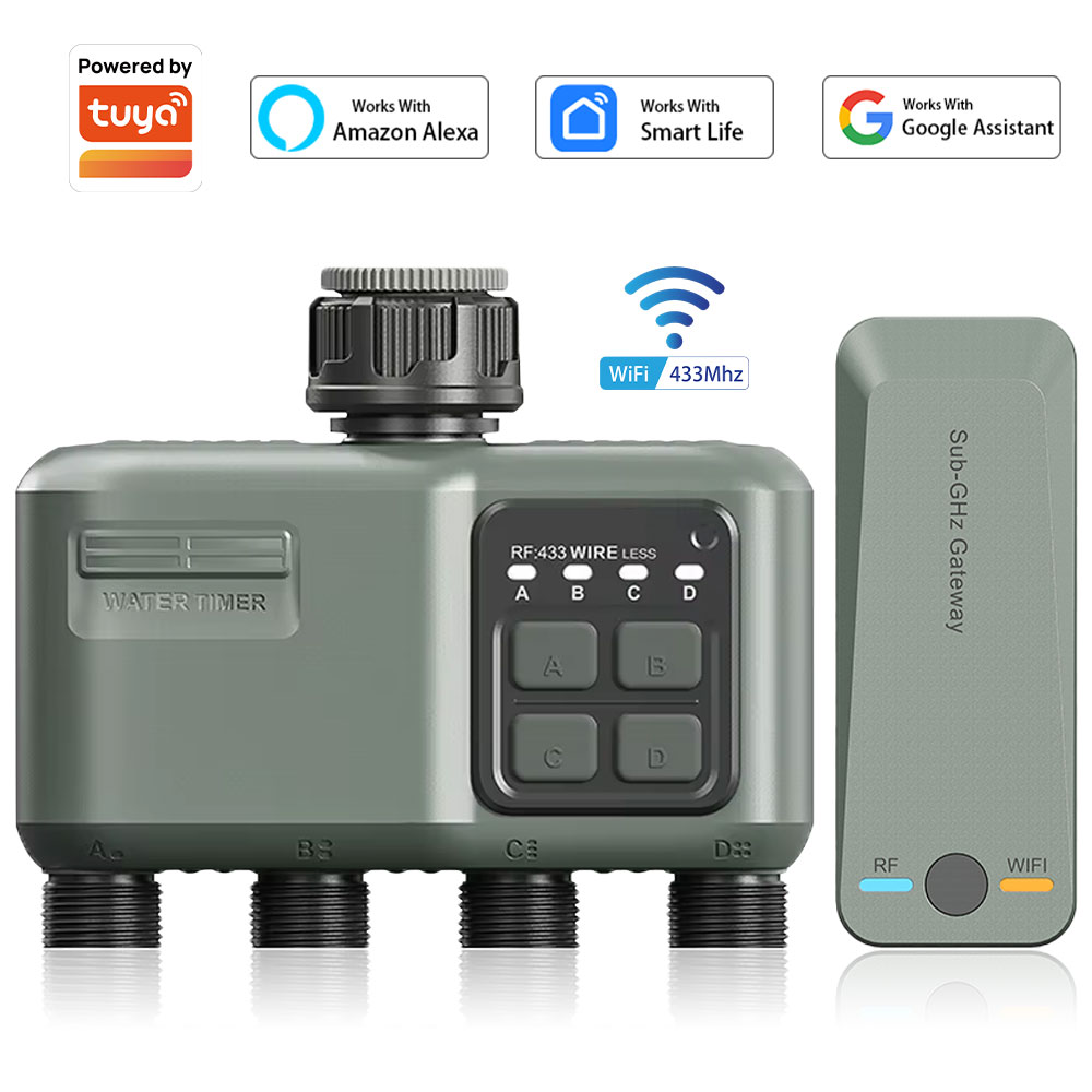 Smart Garden Sprinkler - Программируемый таймер полива на 4 выхода
