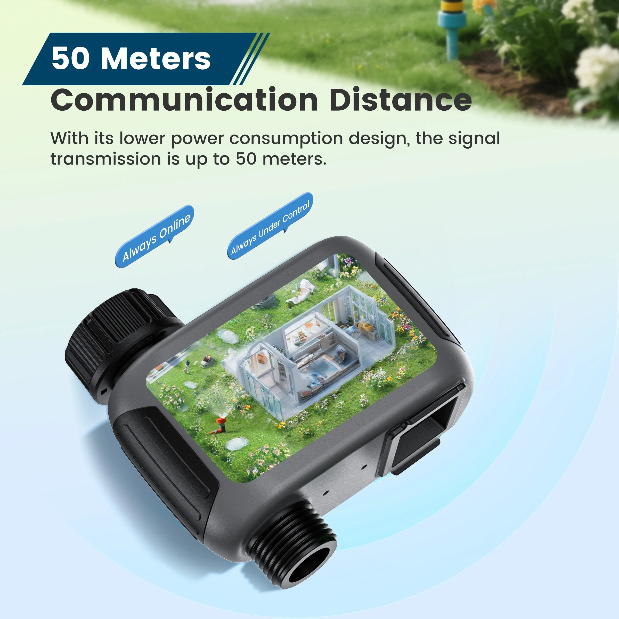 GIRIER Tuya умный таймер воды  – обзор и цена Smart Garden Water Timer
