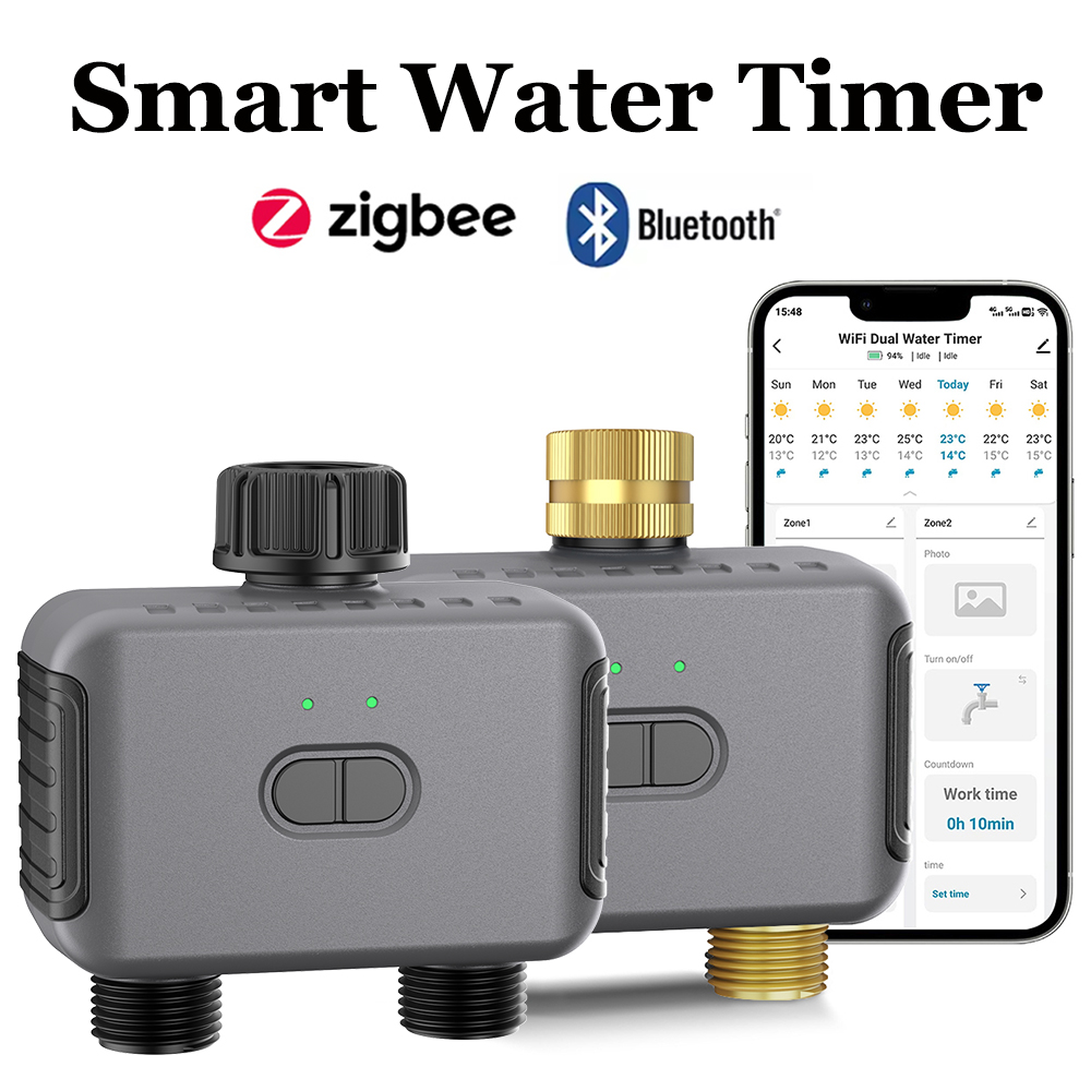 Умный таймер воды Tuya Zigbee/ – обзор и цена Smart Garden Sprinkler