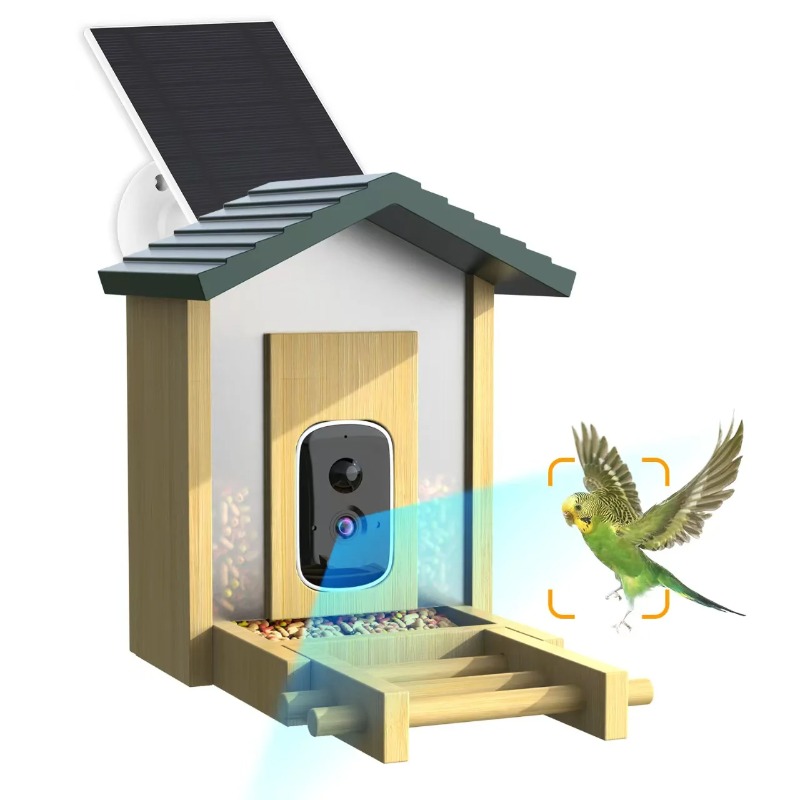 Камера-кормушка для птиц с ИИ  – обзор и цена Smart Bird Feeder Camera