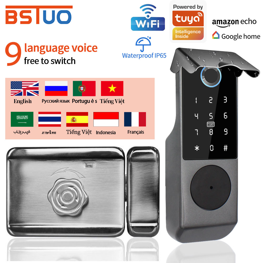 TUYA WIFI умный дверной замок  – обзор и цена Smart Garden Lock