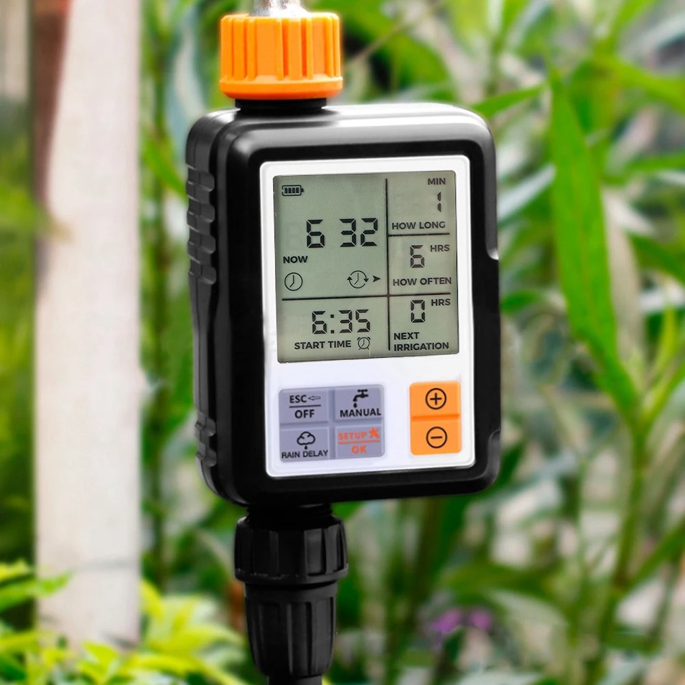Электронный таймер для полива  – обзор и цена Smart Garden Water Timer
