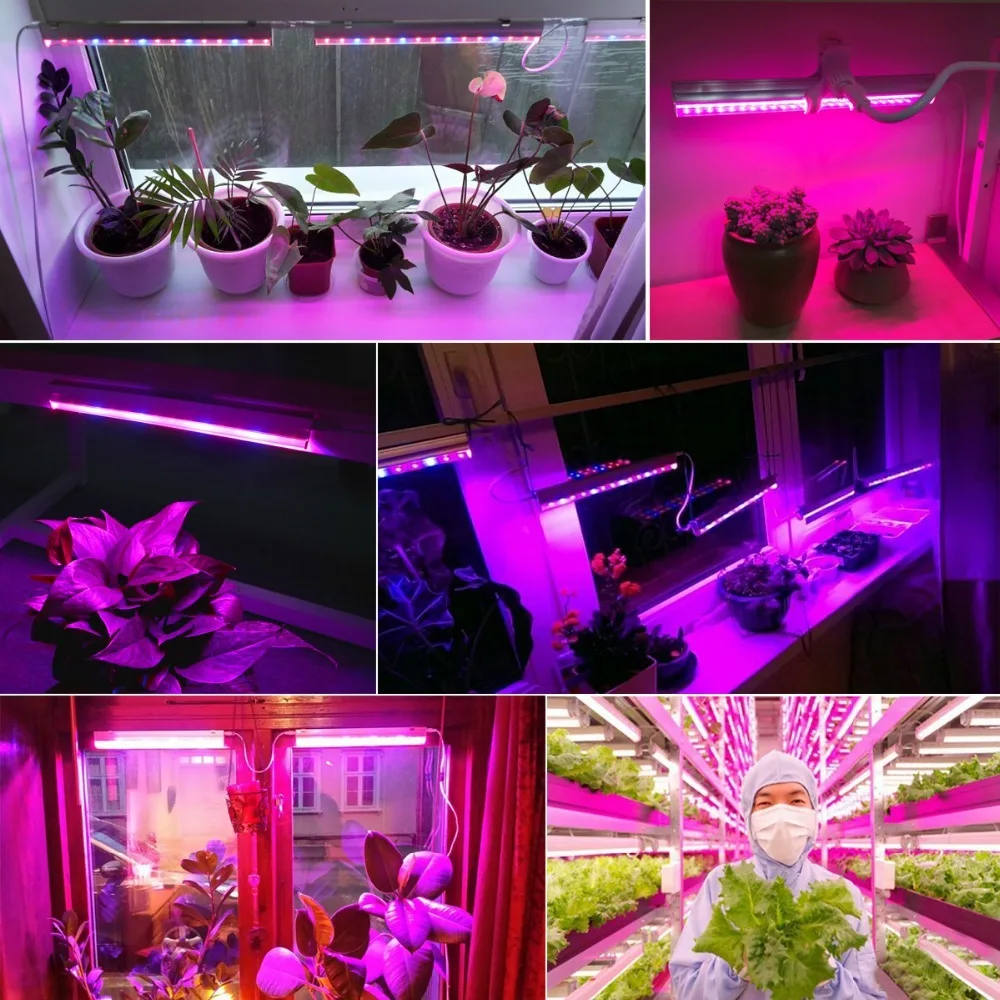 12-дюймовые светодиодные ленты – обзор и цена Plant Grow Light Full Spectrum