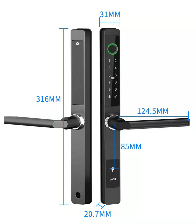 Биометрический цифровой дверно – обзор и цена Smart Garden Lock