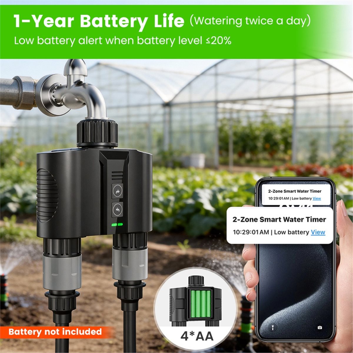 Y17A 1 комплект WiFi-таймера д – обзор и цена Smart Garden Sprinkler