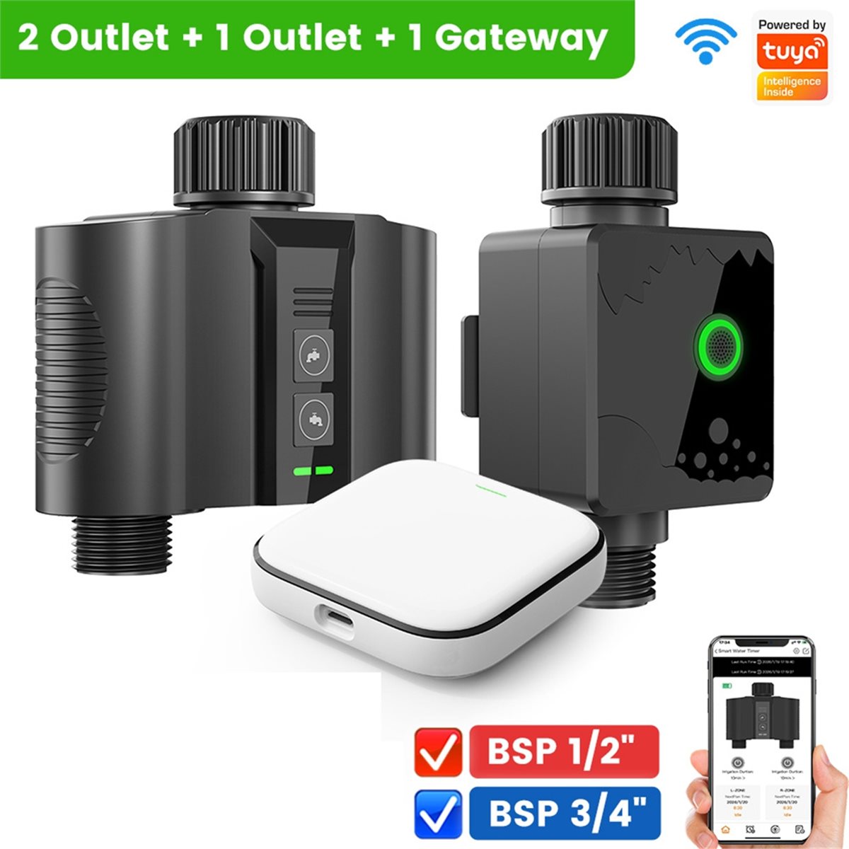 Y17A 1 комплект WiFi-таймера д – обзор и цена Smart Garden Sprinkler
