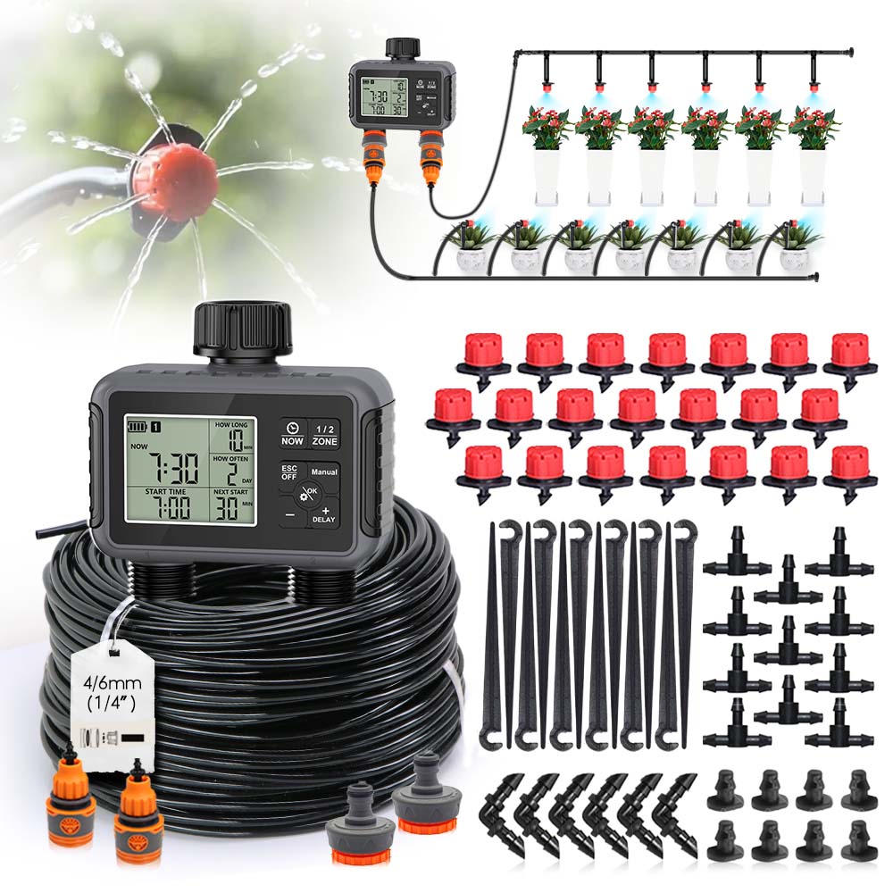 Двухзонный независимый ЖК-дисп – обзор и цена Smart Garden Sprinkler